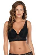 Parfait Sandrine Underwired Longline Plunge Bra - Black - 10D