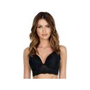 Parfait Sandrine Underwired Longline Plunge Bra - Black - 10D