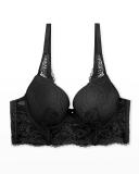 Parfait Sandrine Underwired Longline Plunge Bra - Black - 10D
