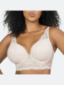 Parfait Sandrine Underwired Longline Plunge Bra - Cameo Rose - 10F