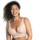 Parfait Sandrine Underwired Longline Plunge Bra - Cameo Rose - 12E