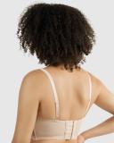 Parfait Sandrine Underwired Longline Plunge Bra - Cameo Rose - 16C