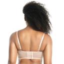 Parfait Sandrine Underwired Longline Plunge Bra - Cameo Rose - 16E