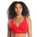 Parfait Sandrine Underwired Longline Plunge Bra - Racing Red - 16E