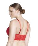 Parfait Sandrine Underwired Longline Plunge Bra - Racing Red - 16E