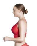 Parfait Sandrine Underwired Longline Plunge Bra - Racing Red - 16E