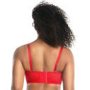 Parfait Sandrine Underwired Longline Plunge Bra - Racing Red - 16E