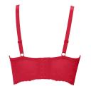 Parfait Sandrine Underwired Longline Plunge Bra - Racing Red - 16E