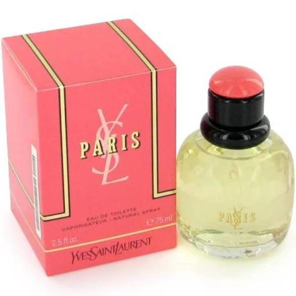 Paris by Yves Saint Laurent for women. Eau de Toilette Spray 2.5 Ounce