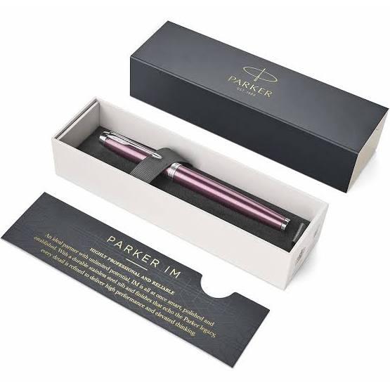 Parker 1931635 Im Light Purple Chrome Trim Rollerball Pen