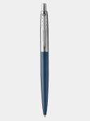 Parker Jotter XL Ballpoint Pen in Matte Blue Chrome Trim