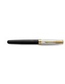 Parker Sonnet Fountain Pen Black Gold Fougere 18K Nib