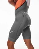 Pas Normal Studios Mechanism Bib Short - Medium Grey, S