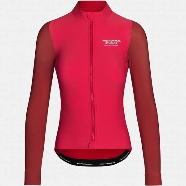Pas Normal Studios Women's Mechanism Long Sleeve Jersey - Deep Red M