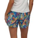 Patagonia Baggies Shorts - Clean Currents / Tidepool Blue - M - Women