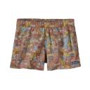 Patagonia Barely Baggies Shorts - Together / Trip Brown - M - Women