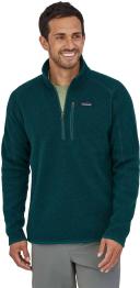 Patagonia Better Sweater 1/4 Zip - Dark Borealis Green - L - Men