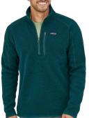 Patagonia Better Sweater 1/4 Zip - Dark Borealis Green - L - Men