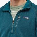 Patagonia Better Sweater 1/4 Zip - Dark Borealis Green - S - Men