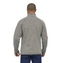 Patagonia Better Sweater 1/4 Zip Jacket Grey Turquoise Blue - L