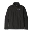 Patagonia Better Sweater 1/4 Zip Jacket Grey Turquoise Blue - L