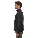 Patagonia Better Sweater 1/4 Zip Jacket Grey Turquoise Blue - S