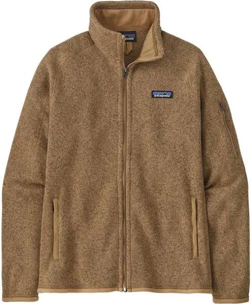 Patagonia Better Sweater Full Zip Jacket Brown Beige Women - XS