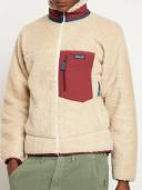 Patagonia Classic Retro-X Jacket - Dark Natural W / Sequoia Red - M - Men