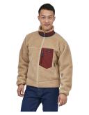 Patagonia Classic Retro-X Jacket - Dark Natural W / Sequoia Red - M - Men