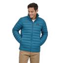 Patagonia Down Classic Logo Jacket Light Blue - XS