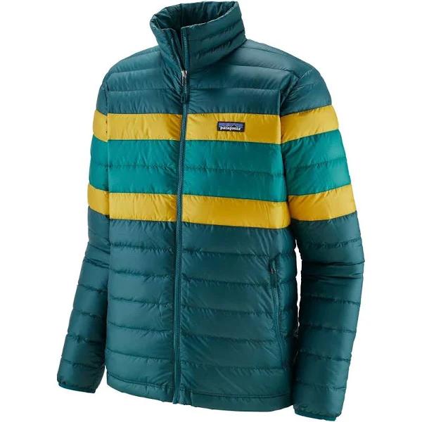 Patagonia Down Sweater Men's Insulated Jacket, L, Dark Borealis Green