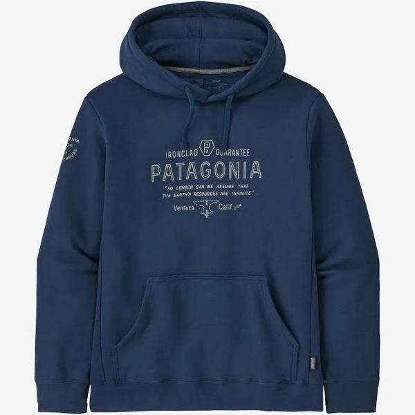 Patagonia Forge Mark Uprisal Hoodie 2x Large Lagom Blue