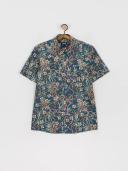 Patagonia Go to Shirt - Dirt Bags Multi / Abalone Blue - M - Men