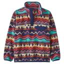 Patagonia Kids Lightweight Synchilla Snap-T Pullover Fleece - Lofoten Geo Sound Blue