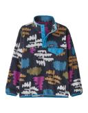 Patagonia Kids' Lightweight Synchilla Snap-T Pullover - Fungiis: Pitch Blue / XL