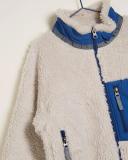 Patagonia Kids' Retro-X Jacket - Natural W/Superior Blue / S