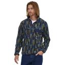 Patagonia Men's Lightweight Synch Snap-T Pullover Fleece in Nickel/Early Teal, Size Large | END. Clothing