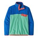 Patagonia Lightweight Synchilla Snap-T Fleece Pullover M / Grey / Nickel W/Early Teal