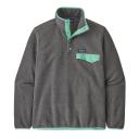 Patagonia Lightweight Synchilla Snap-T Fleece Pullover M / Grey / Nickel W/Early Teal