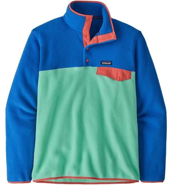 Patagonia Lightweight Synchilla Snap-T Pullover - Early Teal - S - Men