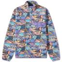 Patagonia Lightweight Synchilla Snap-T Pullover - Joy / Pitch Blue - L - Men