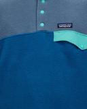 Patagonia Lightweight Synchilla Snap-T Pullover - Wavy Blue - S - Men