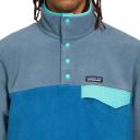 Patagonia Lightweight Synchilla Snap-T Pullover - Wavy Blue - S - Men