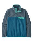 Patagonia Lightweight Synchilla Snap-T Pullover - Wavy Blue - XL - Men