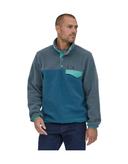 Patagonia Lightweight Synchilla Snap-T Pullover - Wavy Blue - XL - Men