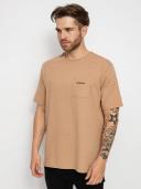 Patagonia Line Logo Ridge Pocket Responsibili-Tee - Dark Camel - XL - Men