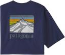 Patagonia Line Logo Ridge Pocket Responsibili-Tee Mens - M / Quartz Coral