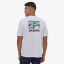 Patagonia Line Logo Ridge Pocket Responsibili-Tee Mens - M / Quartz Coral