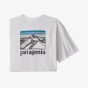 Patagonia Line Logo Ridge Pocket Responsibili-Tee Mens - M / Quartz Coral