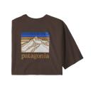 Patagonia Line Logo Ridge Pocket Responsibili-Tee Mens - M / Quartz Coral